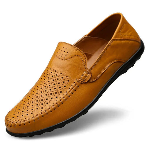 Ethan | Elegante und atmungsaktive Leder-Loafer