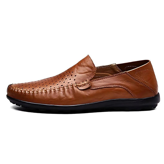 Ethan | Elegante und atmungsaktive Leder-Loafer