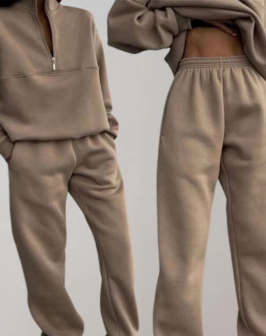 Emilia | Warmes und stilvolles zweiteiliges Freizeitoutfit