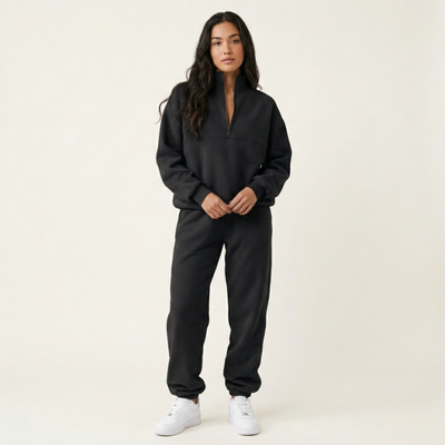 Emilia | Warmes und stilvolles zweiteiliges Freizeitoutfit