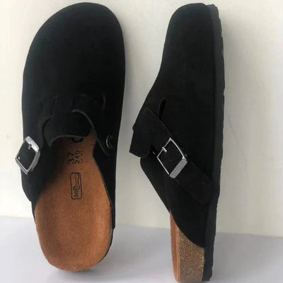 Lena | Stilvolle und Bequeme Unisex-Ledersandalen