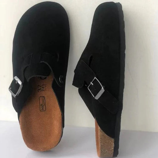 Lena | Stilvolle und Bequeme Unisex-Ledersandalen