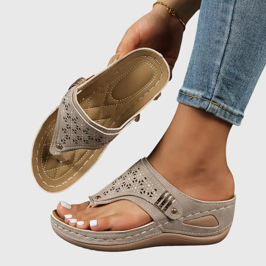 Sophie | Stilvolle und stützende orthopädische Sommersandalen
