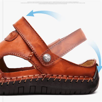 Anton | Atmungsaktive und stilvolle orthopädische Sandalen