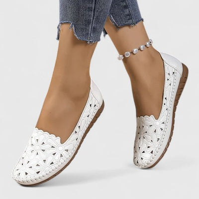 Greta | Atmungsaktive und bequeme Damen Slip on Flats