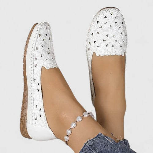 Greta | Atmungsaktive und bequeme Damen Slip on Flats