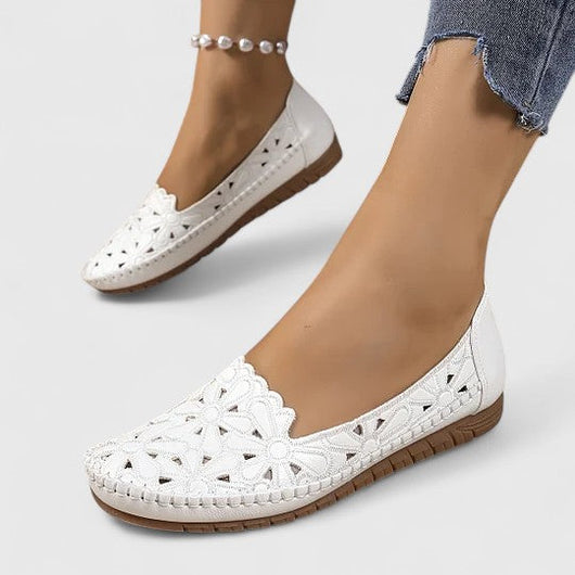 Greta | Atmungsaktive und bequeme Damen Slip on Flats