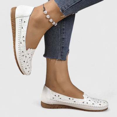 Greta | Atmungsaktive und bequeme Damen Slip on Flats