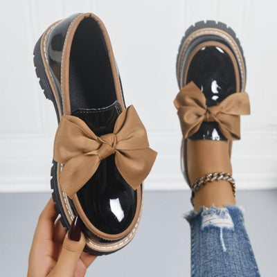 Julia | Stil und Komfort Glänzende Damen Loafer