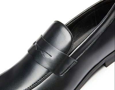 Matteo | Brünierte Pennyloafer für Herren