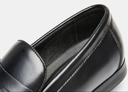 Matteo | Brünierte Pennyloafer für Herren