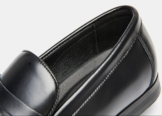 Matteo | Brünierte Pennyloafer für Herren