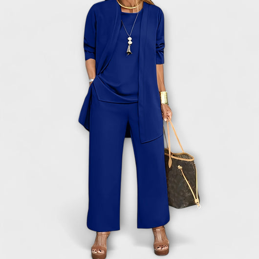 Sophia | Elegantes und komfortables dreiteiliges Loungewear Set