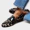 Vanessa | Extravagante Slipper mit Leoparden Muster