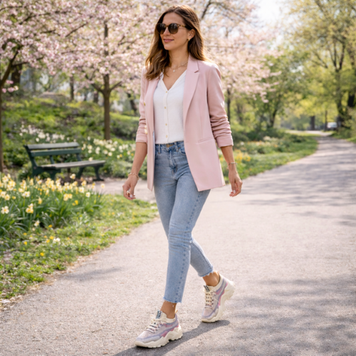 Lisa | Ultraleichte und atmungsaktive Walking Sneaker