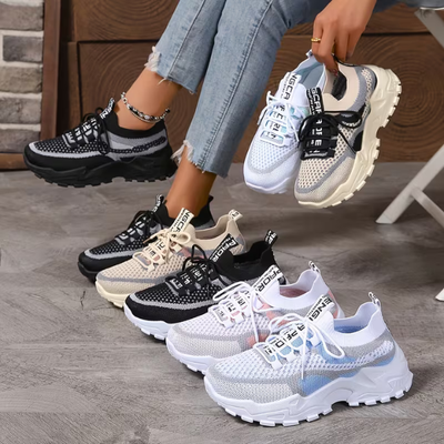 Lisa | Ultraleichte und atmungsaktive Walking Sneaker