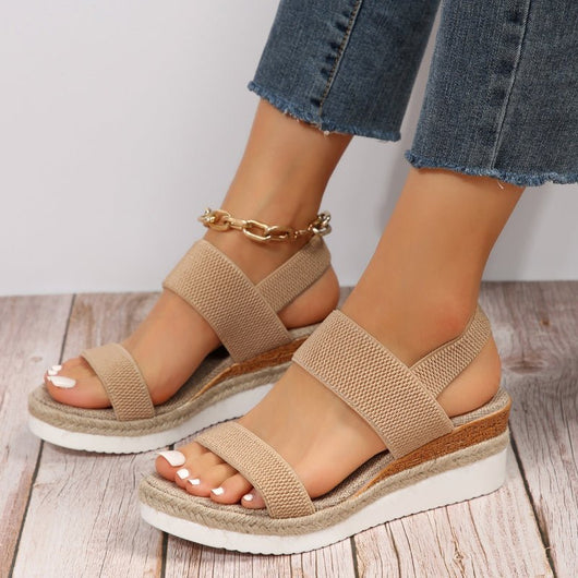 Jessika | Bequeme und stilvolle sportliche Plateausandalen