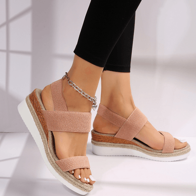 Jessika | Bequeme und stilvolle sportliche Plateausandalen