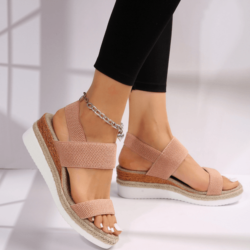 Jessika | Bequeme und stilvolle sportliche Plateausandalen