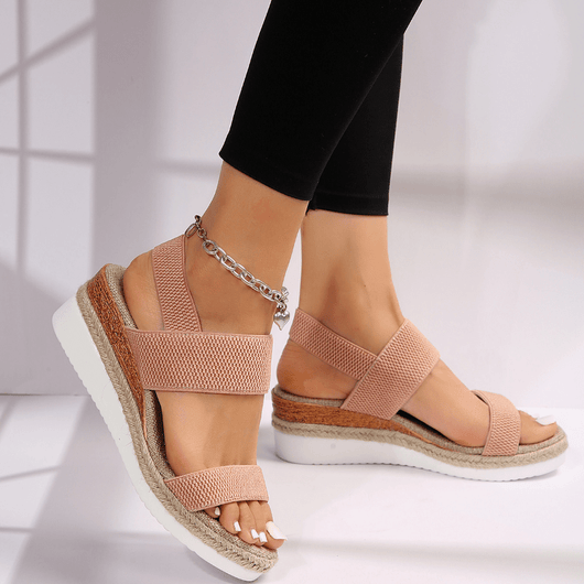 Jessika | Bequeme und stilvolle sportliche Plateausandalen