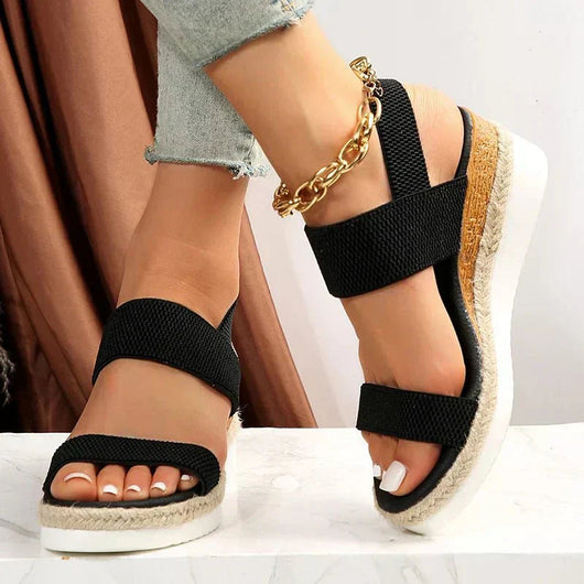 Jessika | Bequeme und stilvolle sportliche Plateausandalen