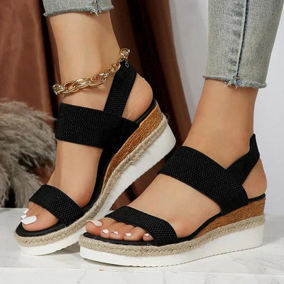 Jessika | Bequeme und stilvolle sportliche Plateausandalen