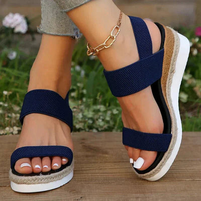 Jessika | Bequeme und stilvolle sportliche Plateausandalen