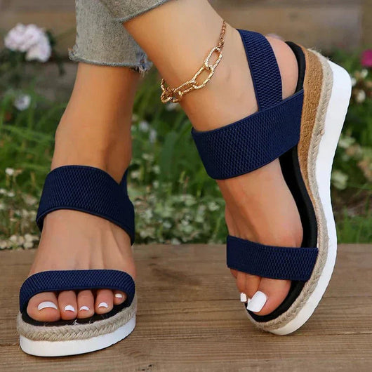 Jessika | Bequeme und stilvolle sportliche Plateausandalen