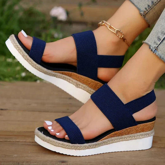 Jessika | Bequeme und stilvolle sportliche Plateausandalen