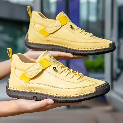 Lina | Moderne und bequeme orthopädische Leder Sneaker