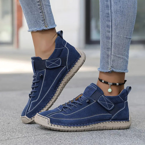 Lina | Moderne und bequeme orthopädische Leder Sneaker