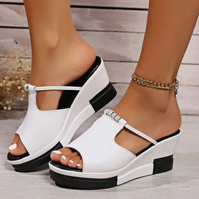 Clara | Bequeme Sommer Plateausandalen