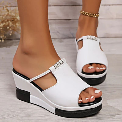 Clara | Bequeme Sommer Plateausandalen