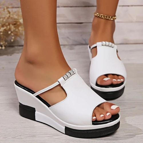 Clara | Bequeme Sommer Plateausandalen