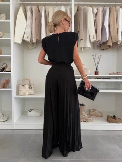 Aurelia | Elegantes und leichtes, ärmelloses Twinset