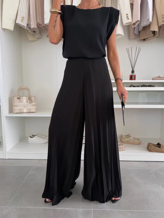 Aurelia | Elegantes und leichtes, ärmelloses Twinset