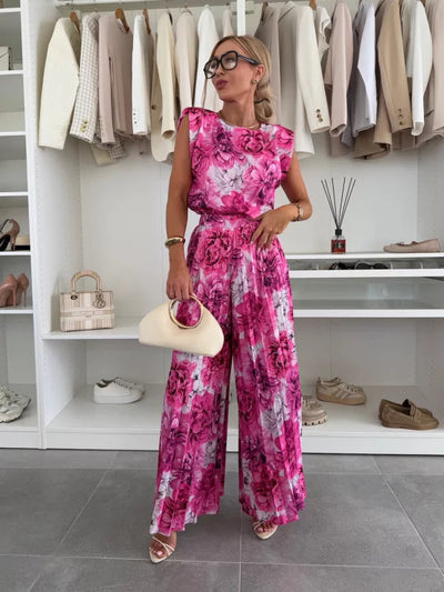 Aurelia | Elegantes und leichtes, ärmelloses Twinset