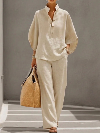 Liana | Elegantes und luftiges zweiteiliges Sommer Set