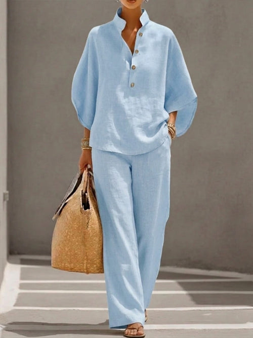 Liana | Elegantes und luftiges zweiteiliges Sommer Set