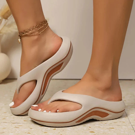 Althea | Komfortable orthopädische Slide Sandalen für Damen