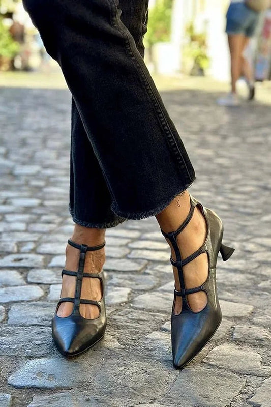 Luisa | Bequeme Pumps für Damen mit Blockabsatz