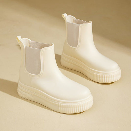 Mila | Stilvolle und Wasserdichte Chelsea Plateau Stiefel