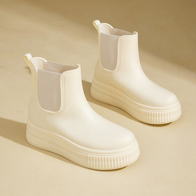 Mila | Stilvolle und Wasserdichte Chelsea Plateau Stiefel
