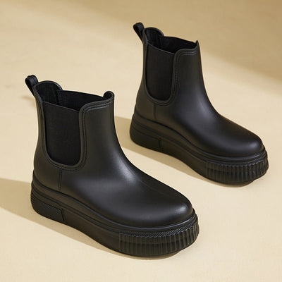 Mila | Stilvolle und Wasserdichte Chelsea Plateau Stiefel