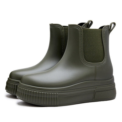 Mila | Stilvolle und Wasserdichte Chelsea Plateau Stiefel