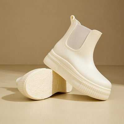 Mila | Stilvolle und Wasserdichte Chelsea Plateau Stiefel