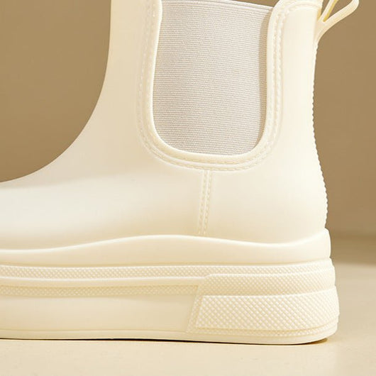 Mila | Stilvolle und Wasserdichte Chelsea Plateau Stiefel