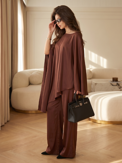 Mina | Bequemes, locker fallendes Tunika Kleid Set