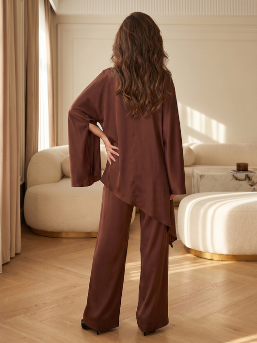 Mina | Bequemes, locker fallendes Tunika Kleid Set