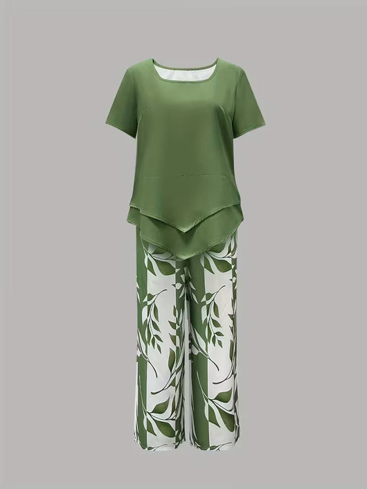 Flora | Bequemes und stilvolles zweiteiliges Set
